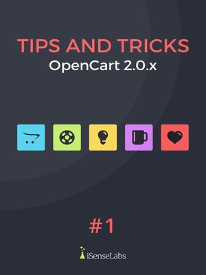 cover image of OpenCart Tips and Tricks